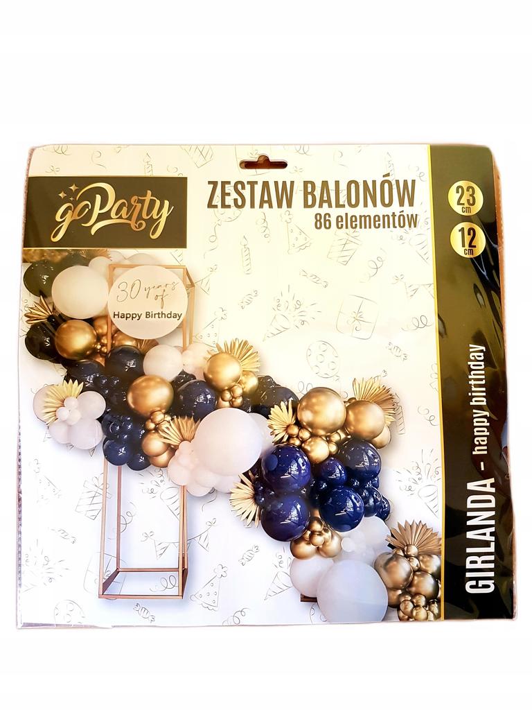 ZESTAW BALONÓW GIRLANDA 86EL. 8353
