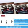 Carbon Fiber Car Interior Accessories Center Console Dashboard Gear Full Set Tuning Stickers For Mercedes W210 E Class 1996-2002