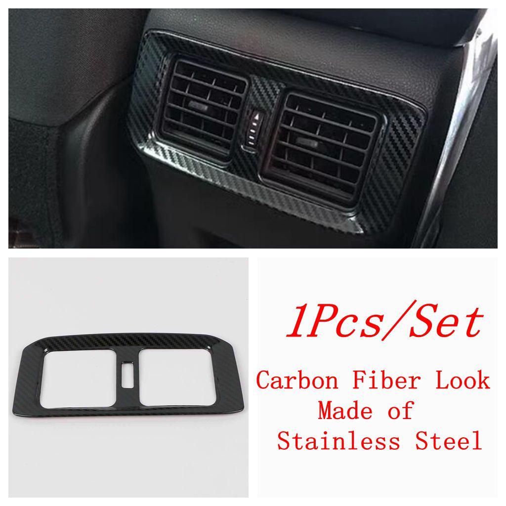 Capac Ventilație Aer Condiționat Spate Mașină Accesorii din Oțel Inoxidabil Pentru Toyota RAV4 XA50 2024 Hibrid