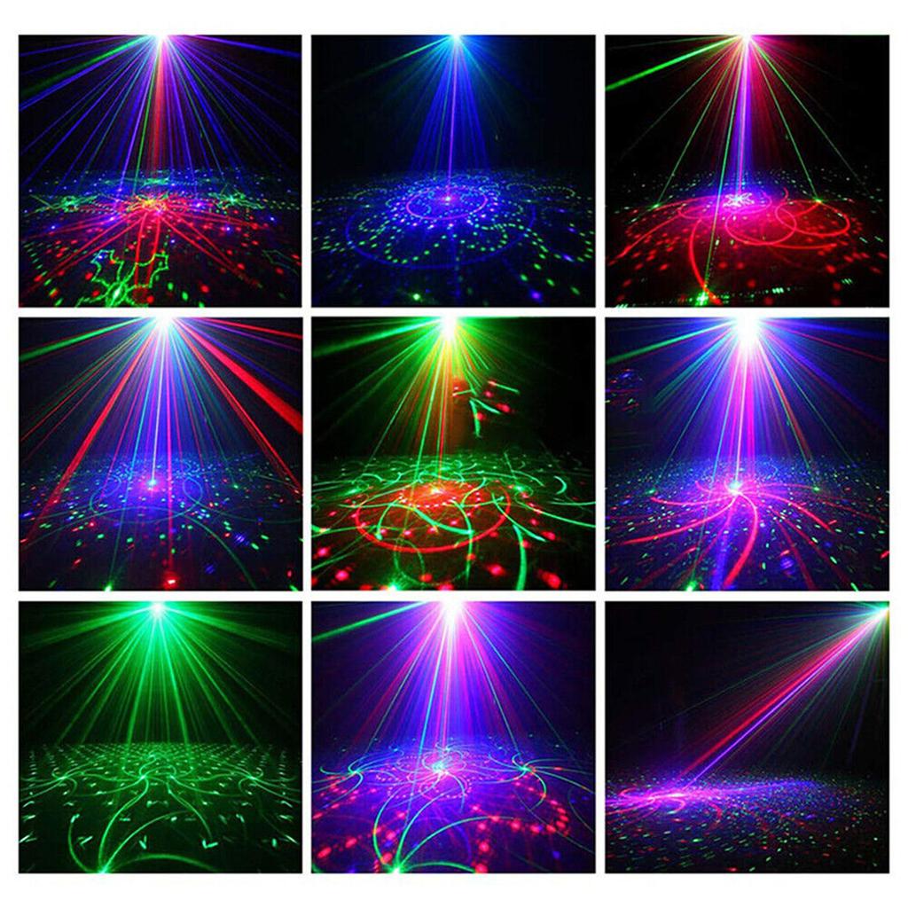 Led Projector Stage Light 60 Patterns Manual Remote Control Atmosphere Lamp For Disco Ktv Show Party Lighting