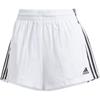 Essential Elastic Striped Three-Quarter Casual Shorts Women Shorts HA7154