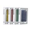 48pcs/set Plastic Prepared Microscope Slides Animals Insects Plants Sample Specimens Slides Set with Color Labels for Kids Students