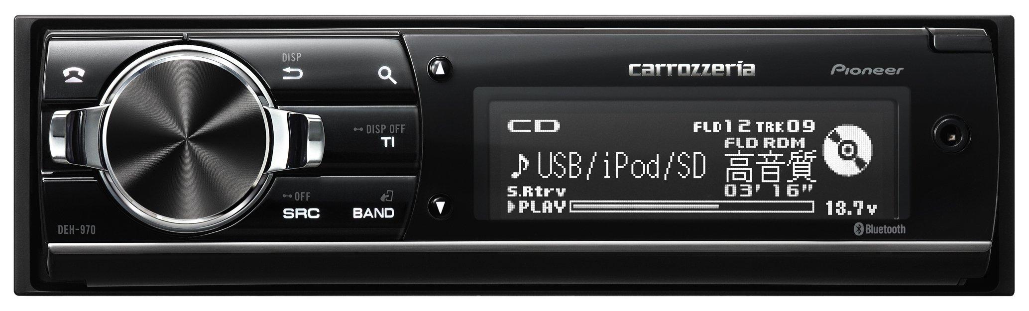 

Carrozzeria Car Audio 1DIN (Піонер) DEH-970 CD/USB/Bluetooth/SD