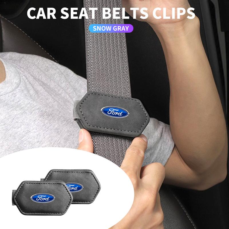 New Car Seat Belt Clip Safety Adjustable Auto Stopper Buckle Clip Magnetic For Ford Mustang BA Shelby SYNus King GTX1 Ka Fusion