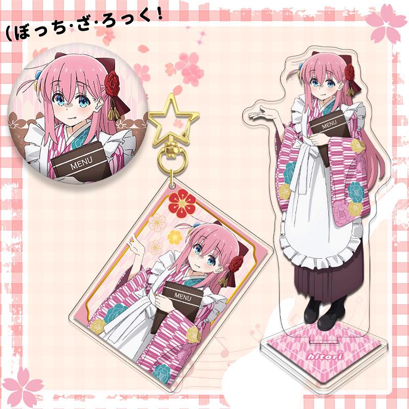 

Аниме Боччи Скала! Фигурка Kita Ikuyo Ijichi Nijika Gotoh Hitori, акриловая подставка, модель, тарелка, декор для стола, реквизит для знака