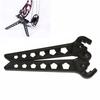 Archerys Kickstand Compound Bow Kick Stand Holder Scissor Legs Rack Bracket Support for Shooting Ranges Targets Hunting
