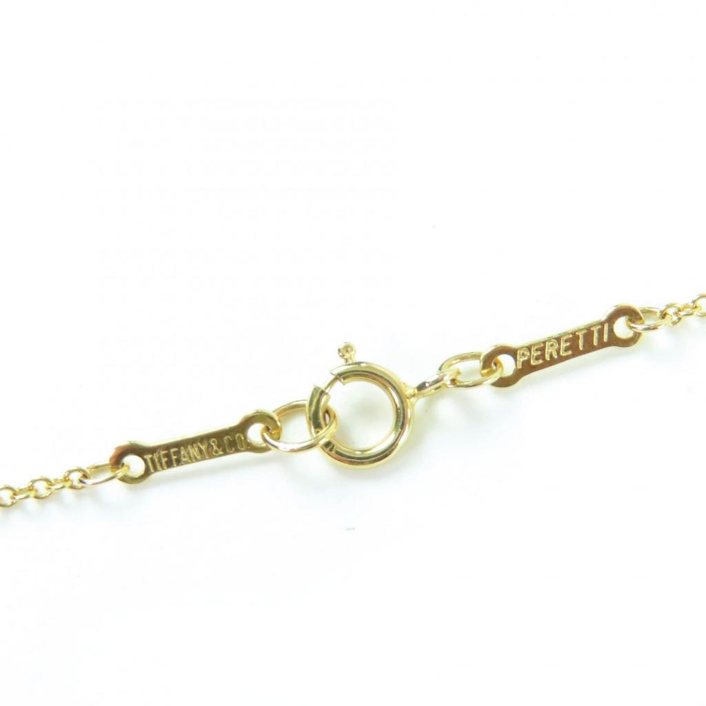 Tolles TIFFANY&Co. pro Meter Einzelner Diamantanhänger Diamant 0,05ct K18/750(YG) Gebraucht