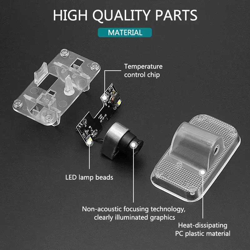 Led Car Door Logo Laser Projector Light For Nissan X-trail T30 T31 2004-2014 Welcome Light Emblem Lamp Auto Accessories