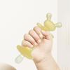 Silicone Hand Teether Washable Kids Teething Toys Comfortable Teether Gloves  For Infant