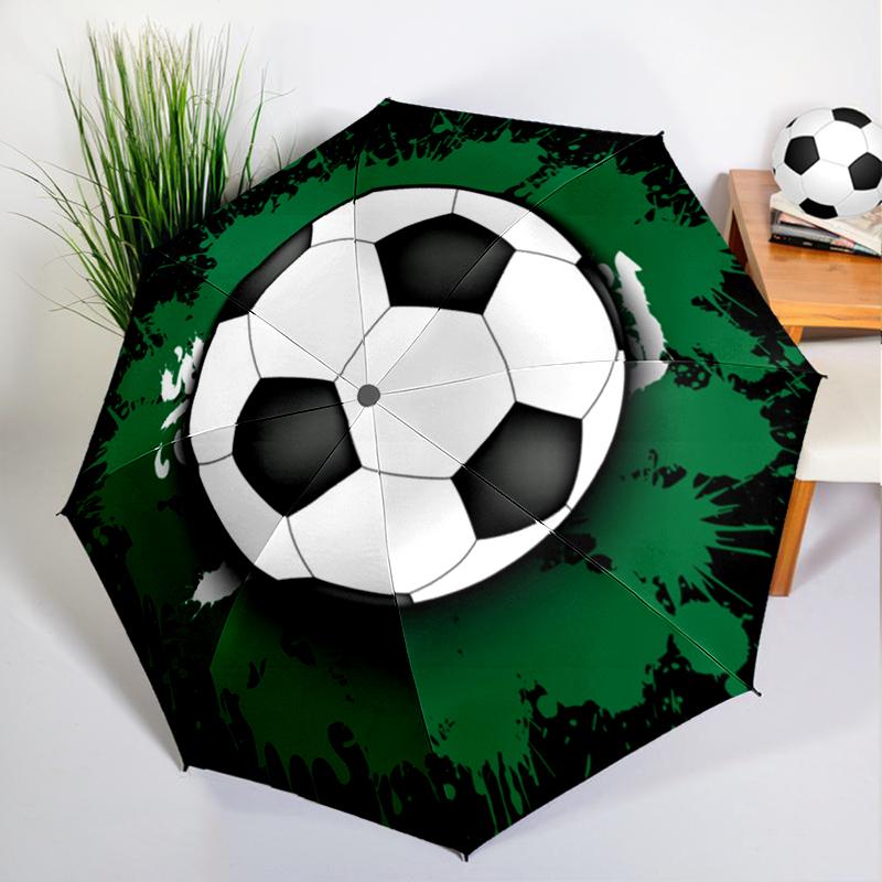 1PC Football King Umbrella Automatic Open/close, Sturdy Iron Frame & 8-Rib Struct, Umbrella for Women & Men, Christmas Gifts