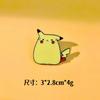 High Quality NEW HOT Pok Mon Pok Mon Brooch Pikachu Metal Badge Anime Cartoon Clothes Pencil Case Backpack Decoration Accessories