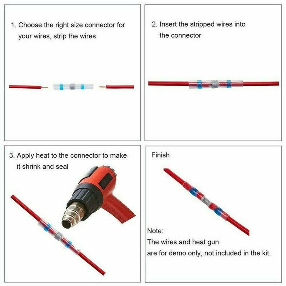 Polyethylene Insulated Heat Shrink Solder Terminals for Strong Pull Resistance in Industrial and Automotive Wiring