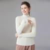 Fanzhen Women's High-Neck Slim Fit Cashmere Sweater