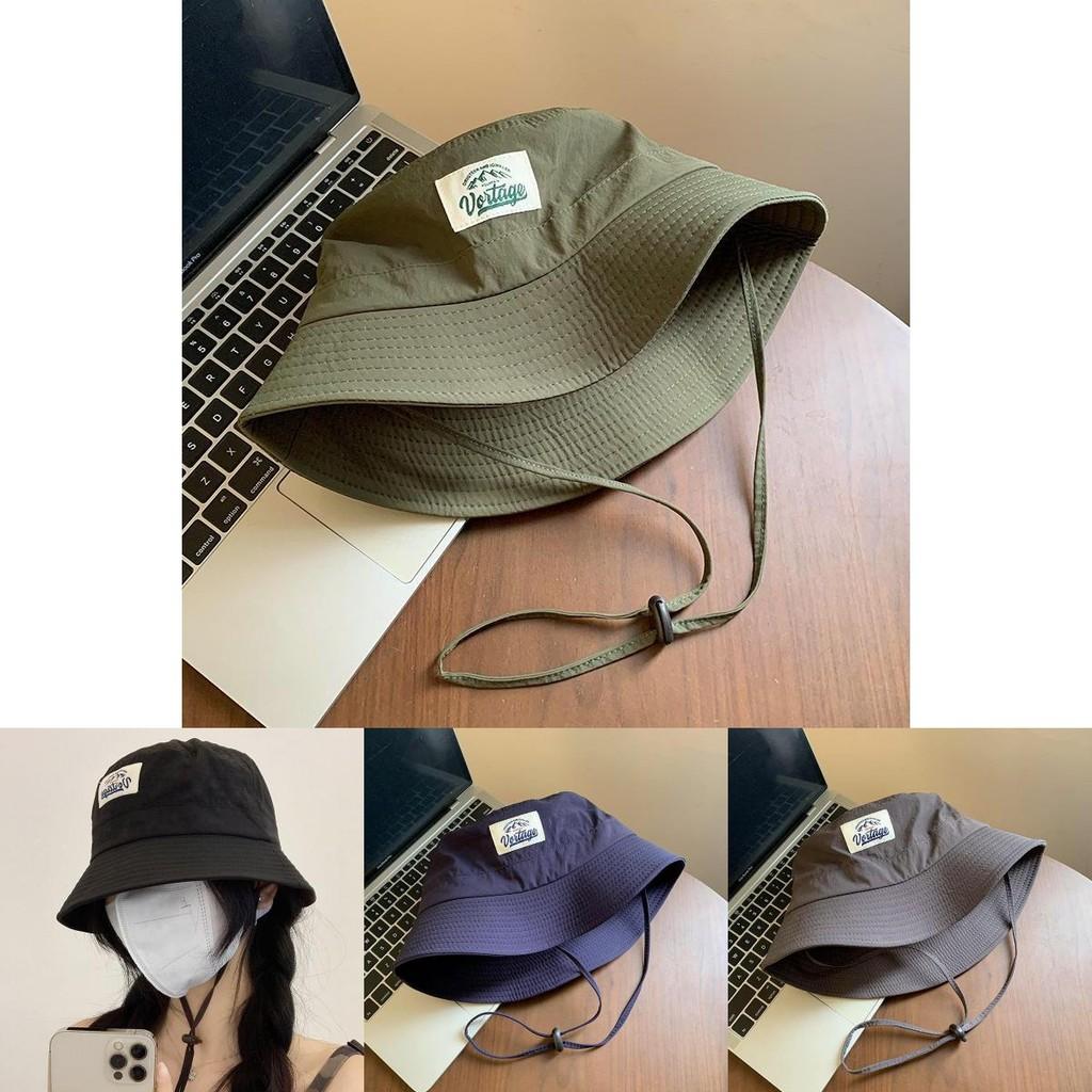 Summer Koreanstyle Wide Brim Bucket Hat For Women Breathable Warm And