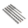 Double Auger Hammer Drill Bits for Precision Cutting 5pcs Carbide Steel Set for Electric Drills and Drilling Machines