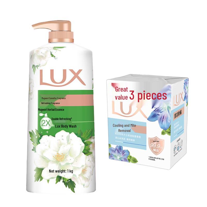 

LUX Mugwort Camellia Shower Gel & Detox Soap Set