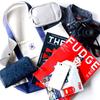 Converse Canvas Tote Bag, Medium, with dwear sticker, Canvas Tote Bag for Men and Women, TOKYO All Star (Navy, Medium)