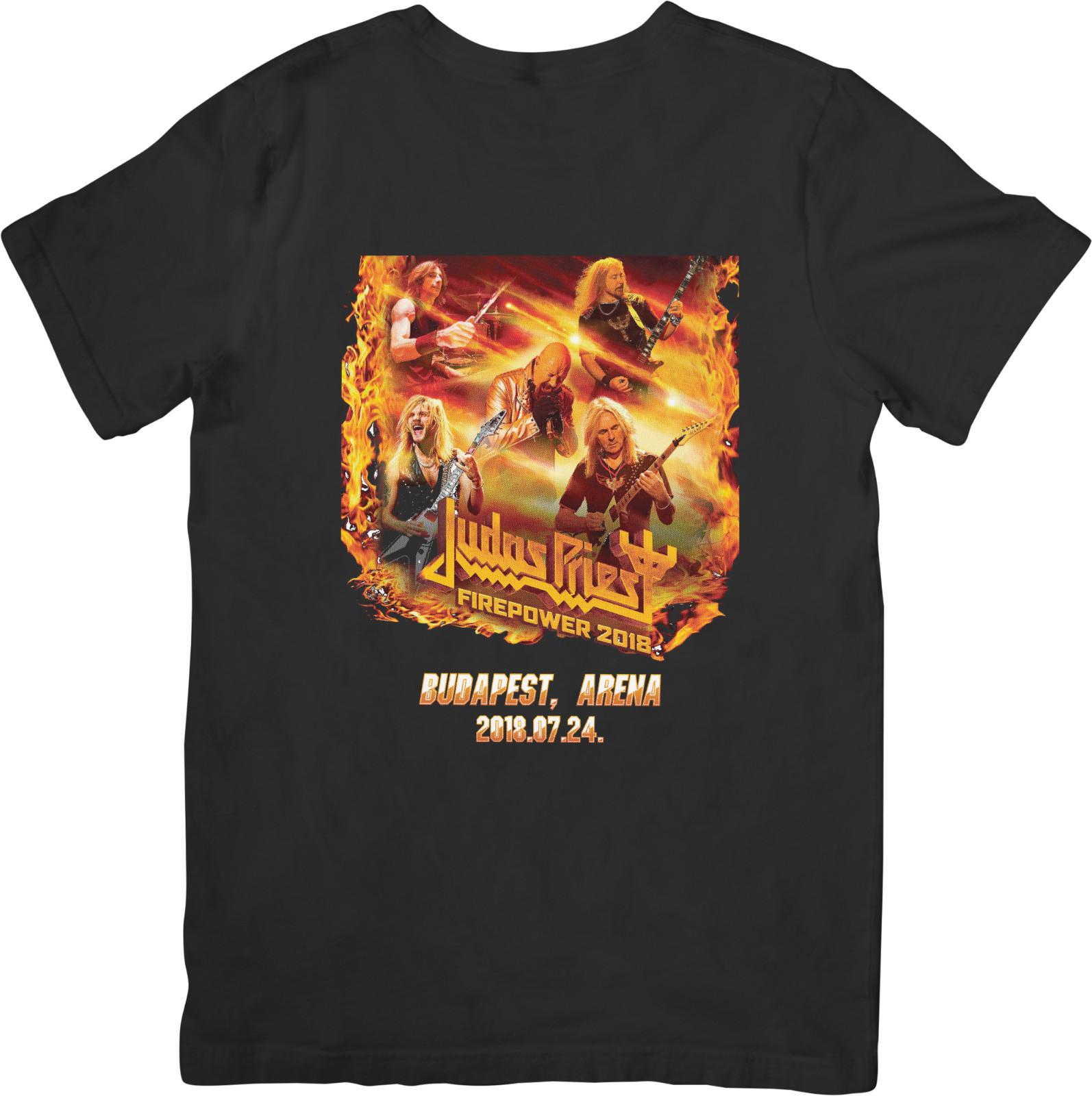 

Judas Priest 2 Music Unisex Fit for Men Women Quality Cotton T-Shirt Black S
