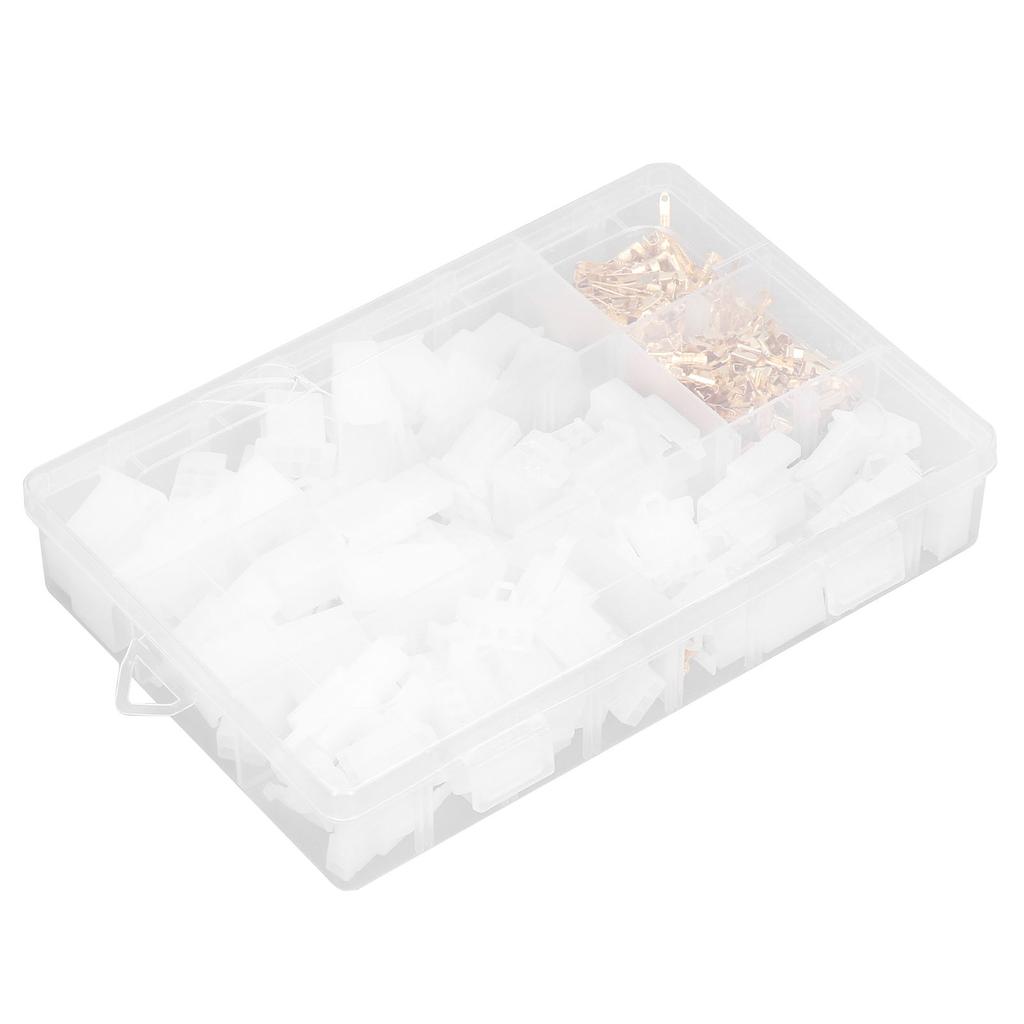 380Pcs Set Male Female Plug Housing Terminal Car Motorcycle Wire Terminals for Boats 2.8mm