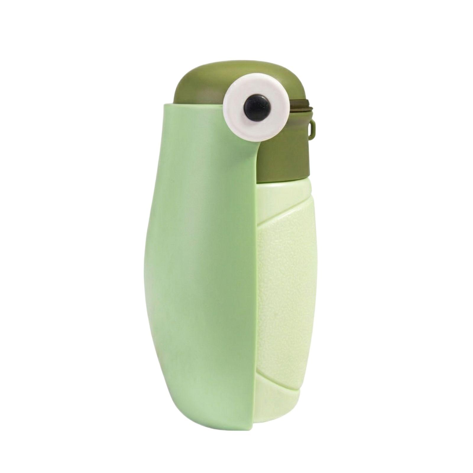 

New Pet Portable Water Bottle Leakproof Dog Water Cup for Outdoor Walking one size зелений