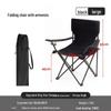 Tragbarer faltbarer Campingstuhl für den Außenbereich