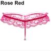 Women's Lingerie Sexy Artificial Pearl Decoration Lace thong Underwear