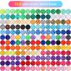 2400Pcs/box Acrylic Beads For DIY Bracelet Necklace Jewelry Making Accessories