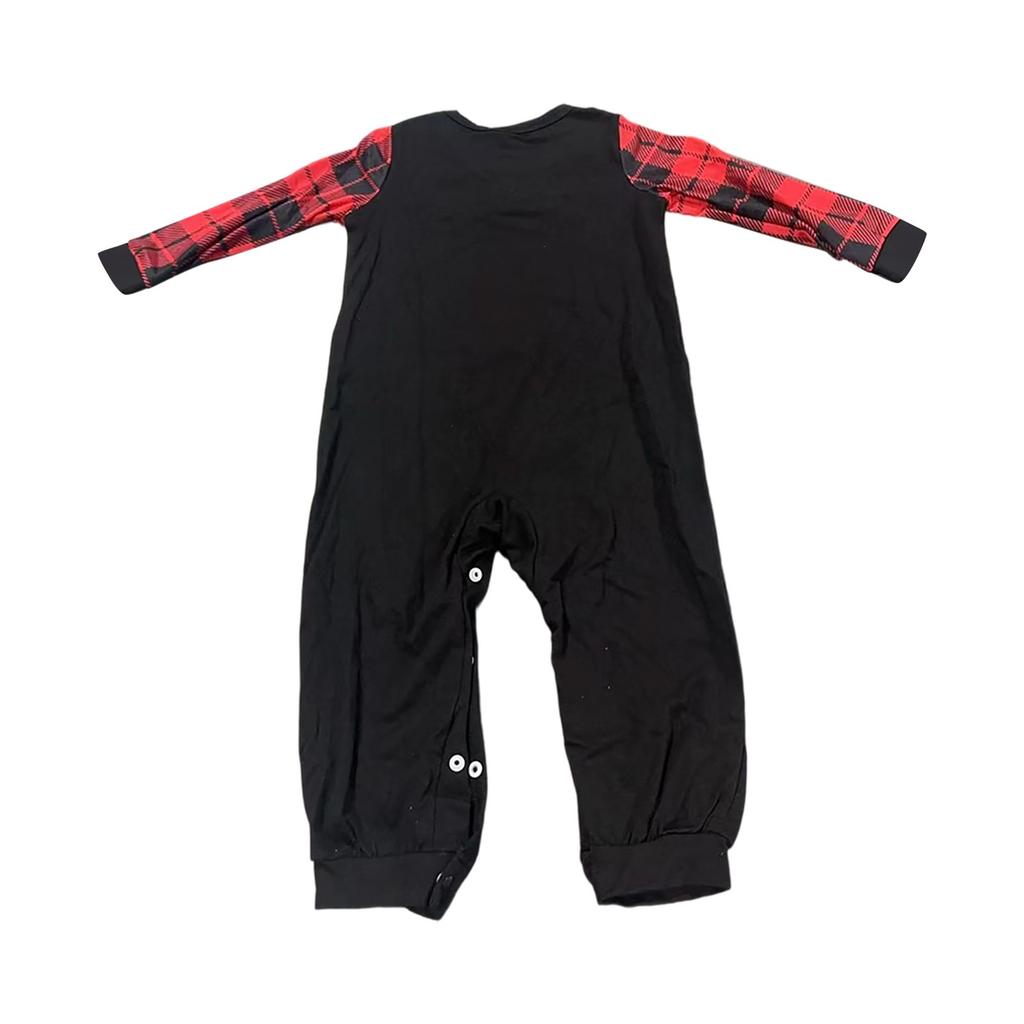 Christmas Print Family Set Long Sleeved Top And Pants Family Set Parent-child Outfit