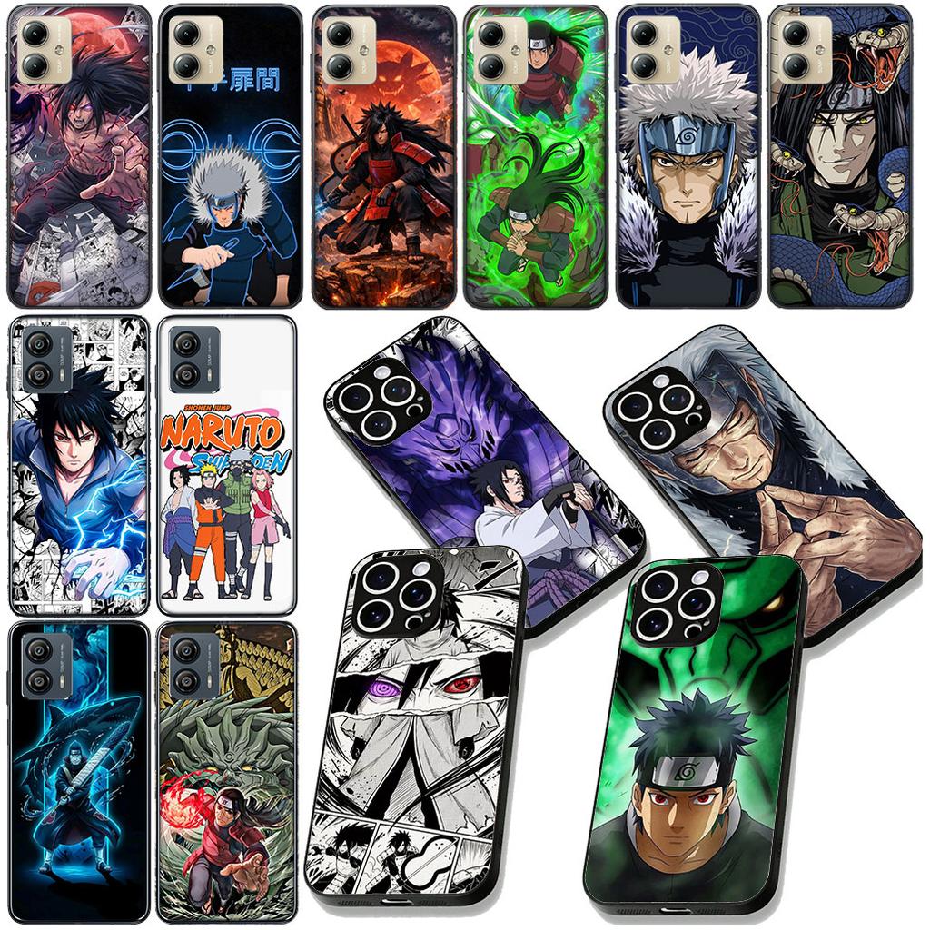 Uchiha Sasuke Naruto Akatsuki Phone Case for Samsung Galaxy S25 Edge S24 S23 FE Plus Ultra A16 A15 A55 A57 5G Protective Cover