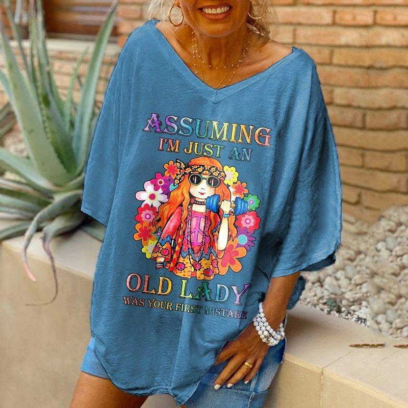 

Summer V-neck 3D Little Girl Printed Top Fashionable Casual Short Sleeved Women s T-shirts 5XL