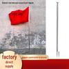 Ground Insert Stainless Steel Telescopic Flagpole - Thickened Model for Outdoor Activities