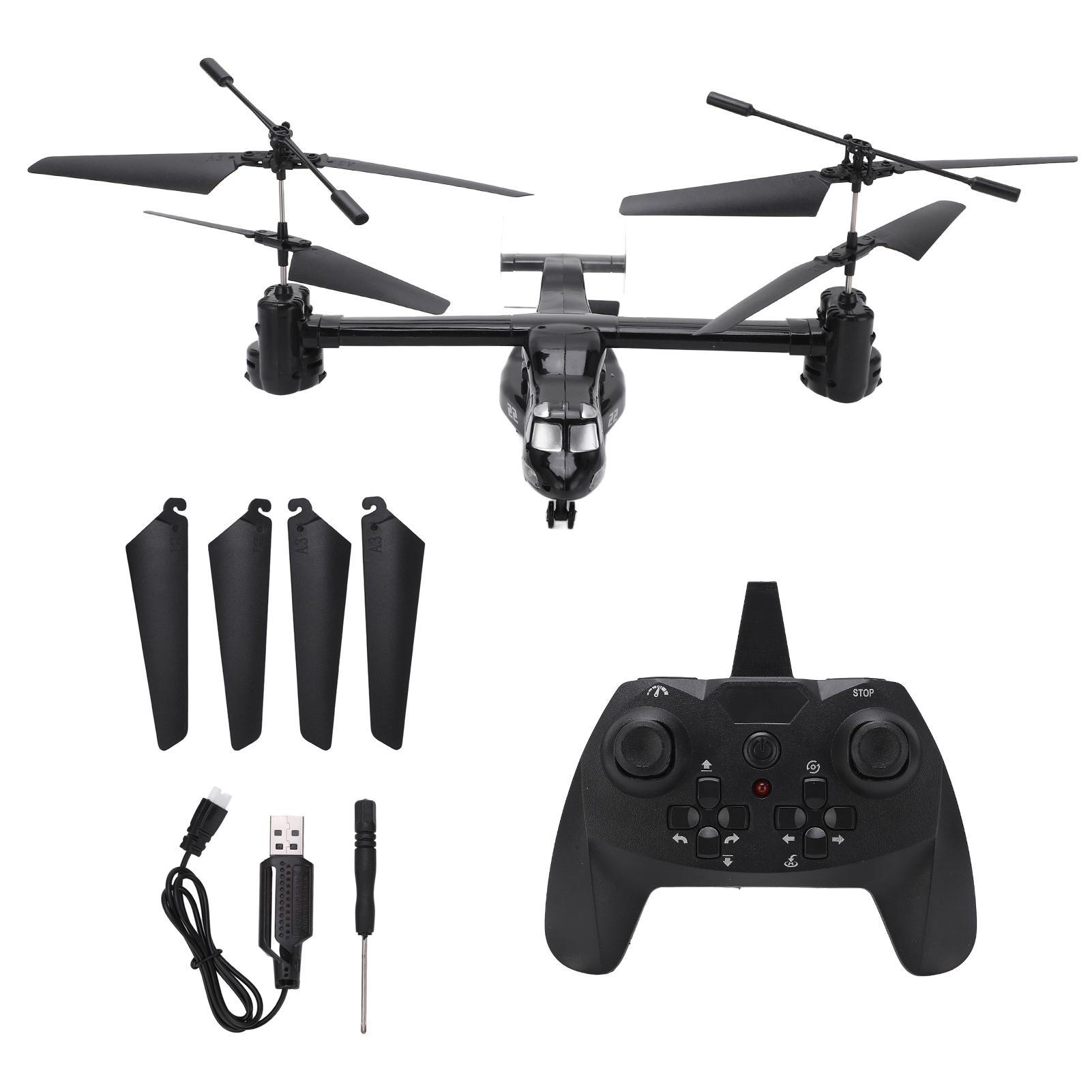 

3D RC Transport Aircraft 2.4GHz 4.5CH Durable Remote Control Helicopter Model for Shooting