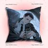 Popular Game Hank and Connor Pillow Covers Cartoon Sofa Decorative Home Double-sided Printing Short Plush Cute Cushion Cover
