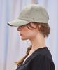 Bajal Va Cubic Stud Re-Nylon Ball Cap Beige