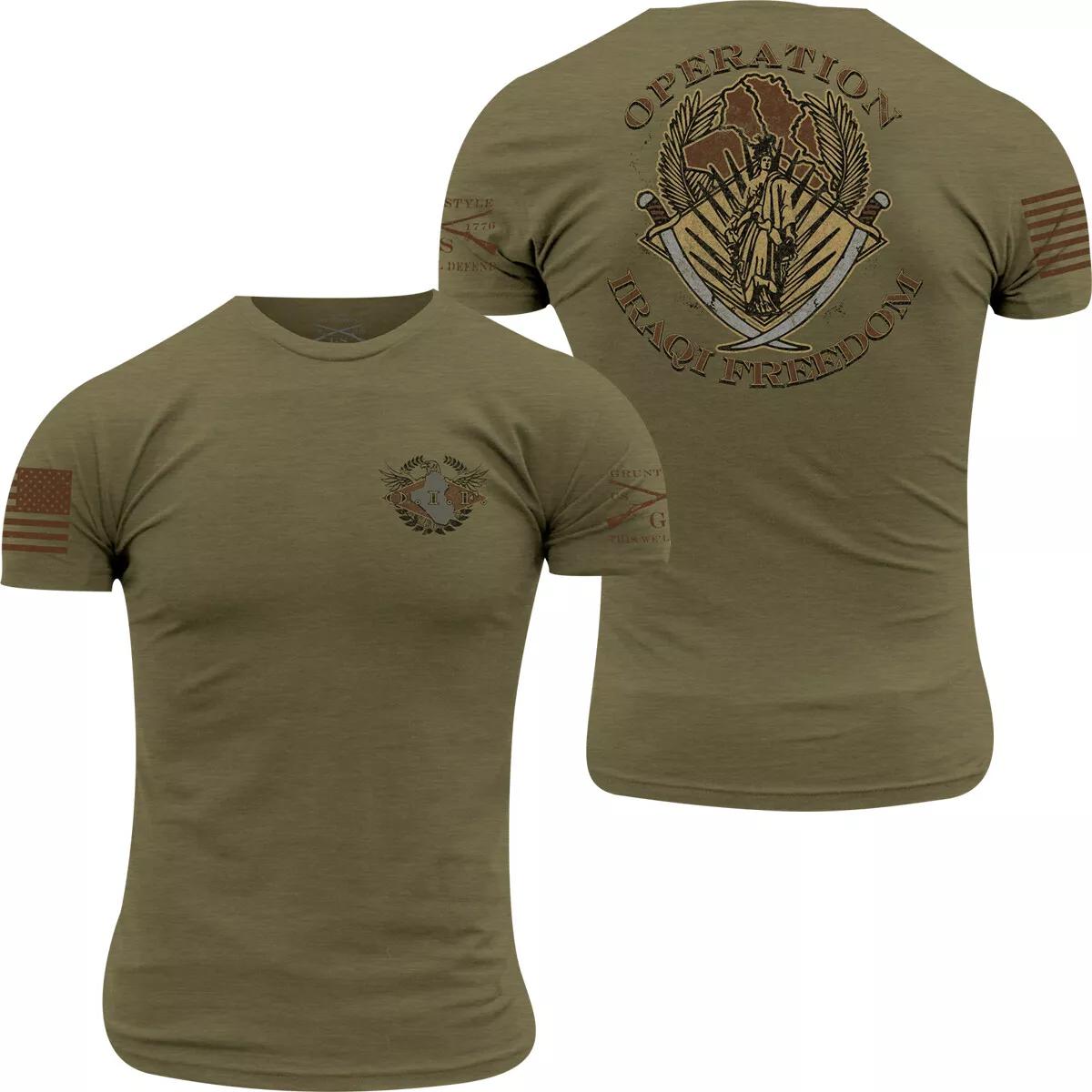 

Grunt Style OIF. Ветеранська футболка L