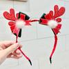 Sweet Christmas Antler Bow Headdress - Festive Fairy Hair Accessory