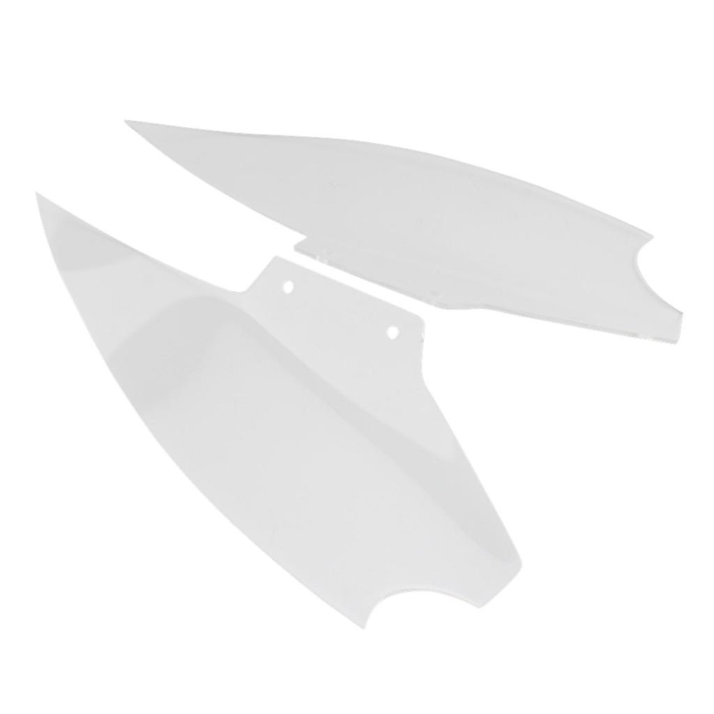 1 Pair Motorcycle Upper Fairing Air Deflectors Wind Side Shield Cover