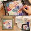 Song Brocade Patchwork Pearl Painting