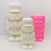 DIY Walnut Soldier Candle Silicone Mold Beard Soldier Epoxy Resin Silicone Mould Walnut Soldier Gypsum Molds Christmas Gift