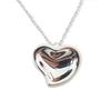 [Used] TIFFANY 925 Full Heart Pendant/Necklace/g536-25
