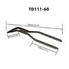 Multifunctional Elbow Straight Handle Hand Seamer Crimping Folding Tool