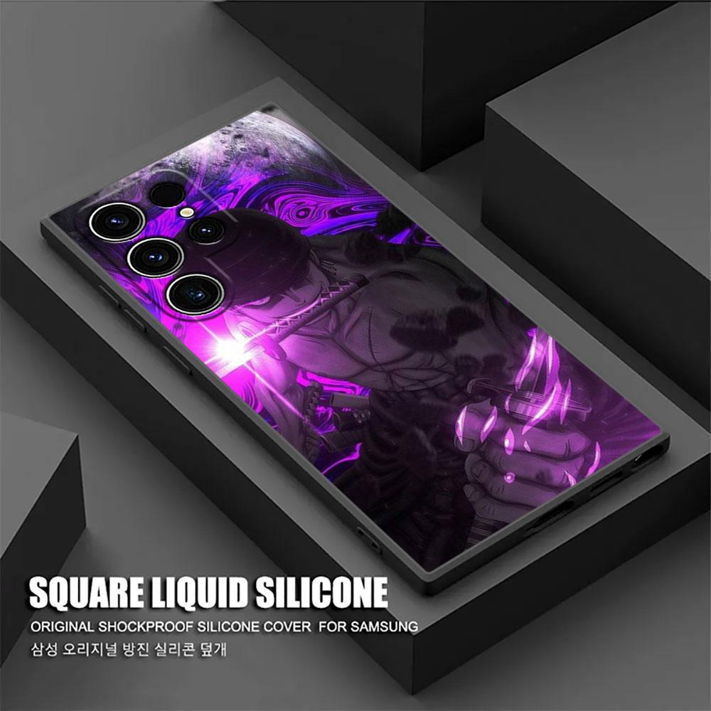 Japanese Anime Ones Zoro Piece Luffy Phone Case For Samsung Galaxy S25 S24 S23 S20 S21 FE S26 S22 Ultra 5G S26 Plus S25FE Cover