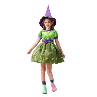610.000 Halloween Kinder Elfen Auftrittskleid Blumenfee Bühne Prinzessinnenkleid Auftrittskleid