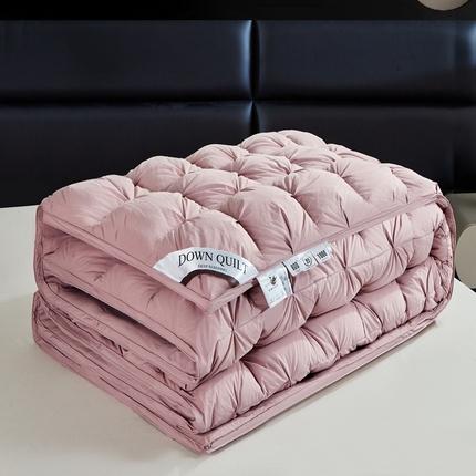 Light Luxury New Cotton Down Comforter High End Buttoned Warm Quilt Core Thick Solid Color Comfortable Blanket Soft Breathable
