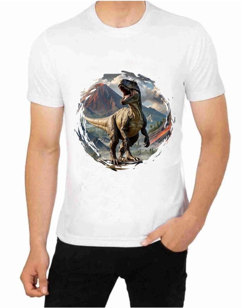T Rex Dinosaur on a T-Shirt