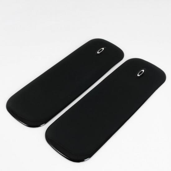 

30 х 10 см 2 шт., защитная пленка для автомобильного бампера, угловая передняя и задняя резиновая наклейка, наклейка, полоса, белый, черный, универсальный автомобильный чехол чёрный