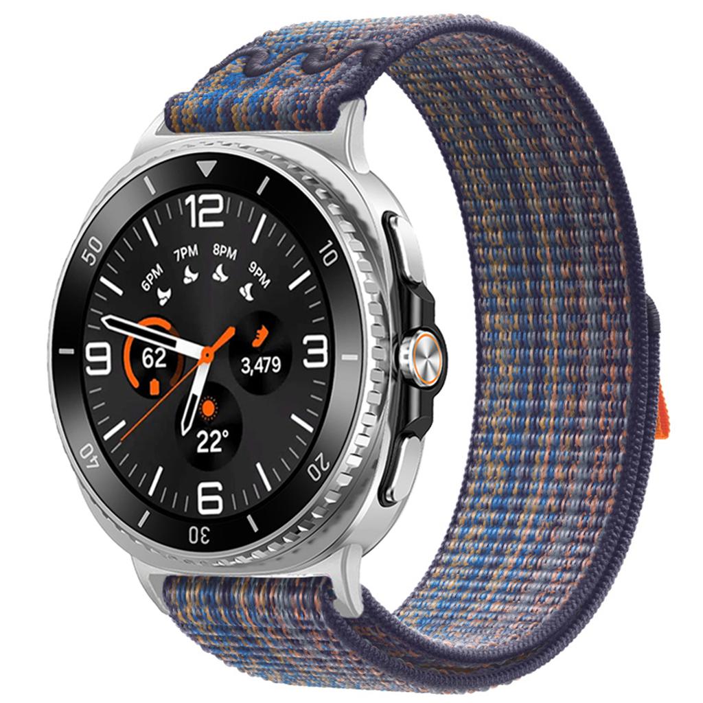 Breathable Nylon Braided Loop Band for Samsung Galaxy Watch 8 40/44mm Bracelet Wristband for Samsung Galaxy Watch 8 Classic 46mm