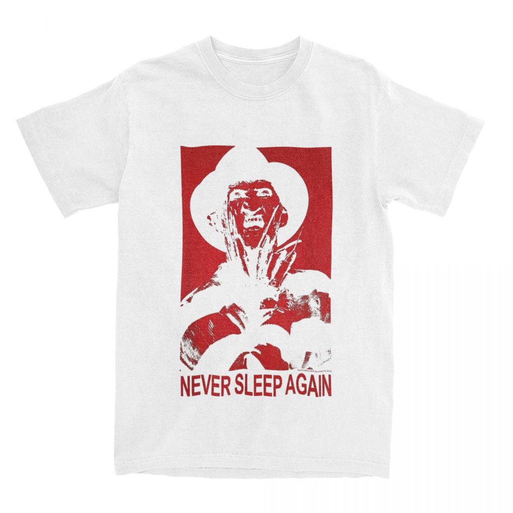 Elm Street Nightmare T-Shirt F-Freddy K-Kruger Hipster T-Shirts Short Sleeves Awesome Tshirt Summer Cotton O-Neck Clothes