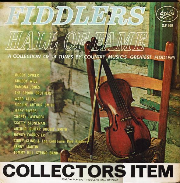 

LP Record VARIOUS Fiddlers Hall Of Fame SLP209 Starday Records 1975 US CountryFolk Used