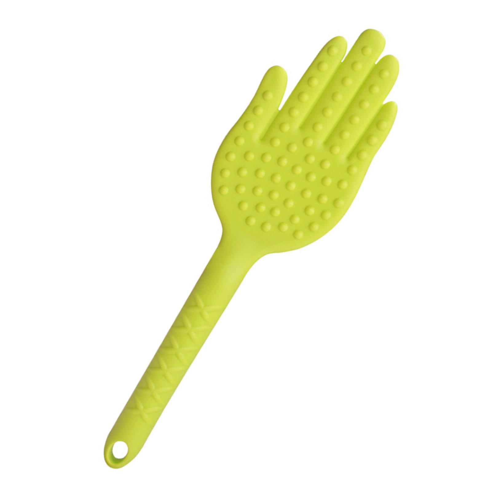 

Massage Hammer Pat Ergonomic Pat Palm Shape Body Trigger Point Massage Tool for Shoulder Neck Leg Green зелений